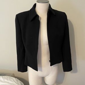 Emporio Armani black jacket short size 44